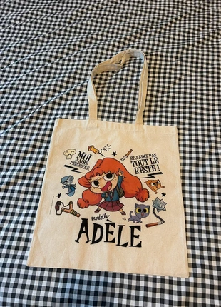 Tote Bag Mortelle Adèle, marque: mortelle Adèle, état: Neuf sans étiquette, 3,00 €, 3,85 € Protection acheteurs incluse
