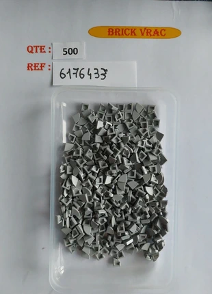 Lego vrac briques 1/4 circle tile gris, brand: LEGO, condition: Very good, size: One size, €10.00, €11.20 includes Buyer Protection Pro