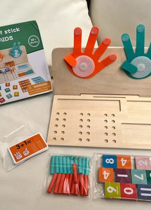 Jouet de Comptage Montessori en Bois pour Enfants, marca: Montessori, estado: Novo com etiquetas, tamanho: Tamanho único, €25.00, €26.95 inclui Proteção do Comprador