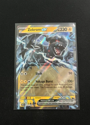 Zekrom ex | BLK 034/086, merk: Pokémon, staat: Goed, € 1,20, € 1,96 inclusief Kopersbescherming