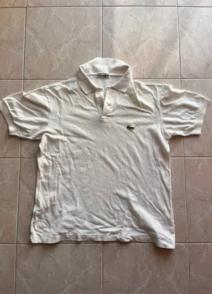 Polo Lacoste bianca, brand: Lacoste, condizioni: Buone, taglia: M, €5.50, €6.48 include la Protezione acquisti