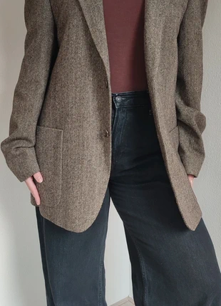 Vintage oversized wool blazer, merk: Vintage, staat: Heel goed, maat: XL / 42 / 14, € 21,99, € 23,79 inclusief Kopersbescherming Pro