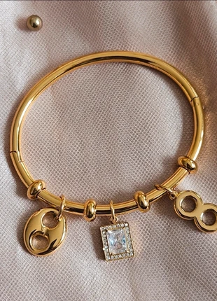 Bracelet à breloques en acier inoxydable ne rouille pas, marque: Stainless steel, état: Neuf sans étiquette, 15,00 €, 16,45 € Protection acheteurs (Pro) incluse