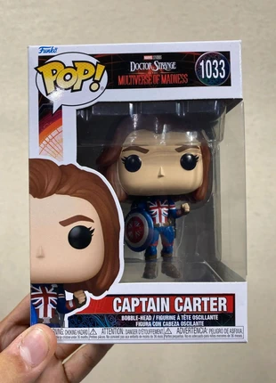 📀 Funko Pop Marvel What If #1033 – Doctor Strange Supreme Captain Carter – Neuf/Boîte, merk: Funko Pop, staat: Heel goed, maat: Universeel, € 14,00, € 15,40 inclusief Kopersbescherming