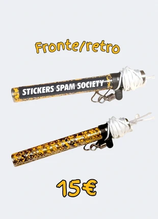 Portachiavi giallo pitonato, marque: sticker spam Society, état: Neuf sans étiquette, 15,00 €, 16,45 € Protection acheteurs incluse