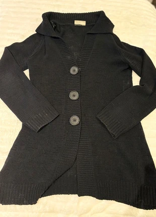 🖤 BHS Longline Black Cardigan – Size 12 (EUR 40), brand: Bhs, condition: Good, size: M / UK 12-14, £3.00, £3.85 includes Buyer Protection