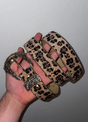 Ceinture léopard boucle or Y2K mode cheetah, marca: y2k, estado: Muito bom, tamanho: 110 cm, €16.90, €18.45 inclui Proteção do Comprador Pro