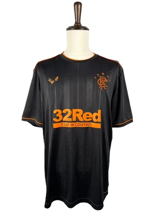 Black Castore Rangers 2020-21 Third Football Shirt, brand: Castore, condition: Good, size: XXL, £20.00, £21.70 includes Buyer Protection Pro