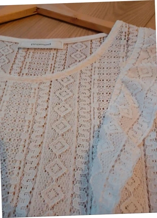 Blouse dentelle blanche, marque: Promod, état: Très bon état, taille: M / 38 / 10, 5,00 €, 5,95 € Protection acheteurs incluse