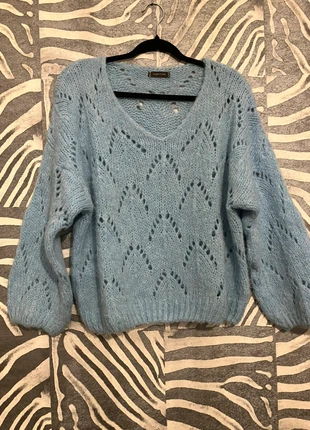 Pull V bleu ciel, brand: Made In Italy, condizioni: Ottime, taglia: L / IT 44 / EU 40, €8.00, €9.10 include la Protezione acquisti