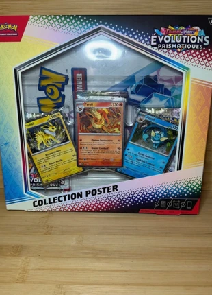 Coffret Poster Pokémon Ev8.5 Évolutions Prismatiques, brand: Pokémon, condition: New without tags, €27.90, €30.00 includes Buyer Protection Pro