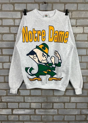 90’s Notre Dame Fighting Irish sweatshirt vintage made in USA, brand: American Vintage, condizioni: Ottime, taglia: L, €35.00, €37.45 include la Protezione acquisti Pro