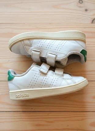 Adidas Blanc Vert - Chaussures Garçon T.23🙍, marque: adidas, état: Bon état, taille: 23, 14,00 €, 15,40 € Protection acheteurs incluse