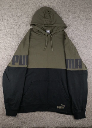 Sweat à capuche 100% coton manches longues style militaire camo Puma Homme XL Kaki/Noir, brand: Puma, condition: Very good, size: XL, €12.50, €13.83 includes Buyer Protection Pro