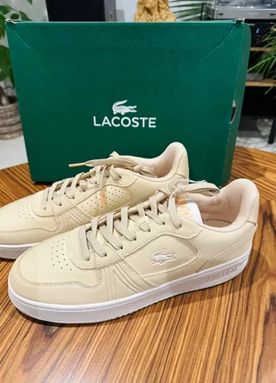 Baskets Lacoste L001 Set 224 Homme 44 – Cuir beige, neuves en boîte, brand: Lacoste, condition: New with tags, size: 44, €85.00, €89.95 includes Buyer Protection