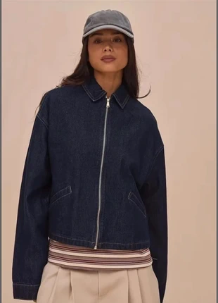 Veste vintage style jean femme bleu marine 2000’ rétro amples long, marque: Vintage Dressing, état: Très bon état, taille: S / 36 / 8, 50,00 €, 53,20 € Protection acheteurs incluse