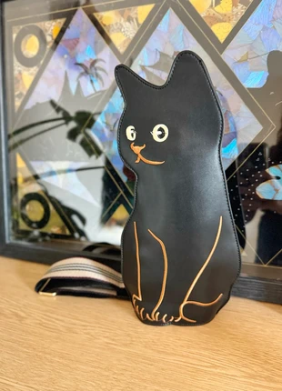 Black Cat Shoulder Bag – Slim & Minimalist Design, brand: Unbranded, condition: New without tags, £10.00, £11.20 includes Buyer Protection