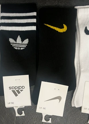 Calze Nike, brand: Nike, condizioni: Nuovo con cartellino, taglia: S | 35-38, €10.00, €11.20 include la Protezione acquisti