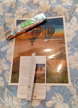 Diamant painting, brand: Diamant, condition: Very good, €1.00, €1.75 includes Buyer Protection