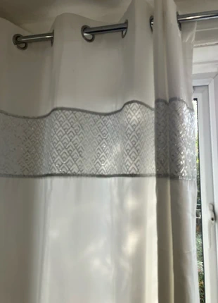 Curtain 2x, brand: White, condition: Very good, size: Up to 149 cm, £5.00, £5.95 includes Buyer Protection