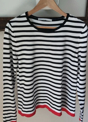 Pull fin marinière only taille m, brand: ONLY, condition: Very good, size: M / 38 / 10, €6.00, €7.00 includes Buyer Protection