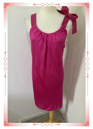 Robe chic MAJE bretelles rose fuchsia Taille M, marque: Maje, état: Très bon état, taille: M / 38 / 10, 39,90 €, 42,60 € Protection acheteurs incluse