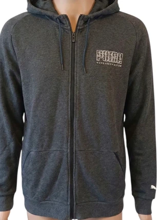 Sudadera PUMA Gris Cremallera Talla XXL, merk: Puma, staat: Heel goed, maat: XXL, € 28,00, € 30,10 inclusief Kopersbescherming