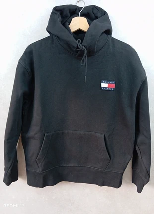 Sweat à capuche - hoodie noir Tommy Jeans / Taille S / Très bon état, brand: Tommy Hilfiger, condizioni: Ottime, taglia: S, €20.00, €21.70 include la Protezione acquisti