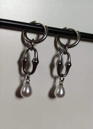 Handmade Earrings - pendant : 3,5-4cm - Joint X Angel's Tear, marque: Mary's Forge Jewels, état: Neuf sans étiquette, 14,80 €, 16,24 € Protection acheteurs incluse