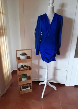 Vestido fruncido, marca: Made In Italy, estado: Nuevo sin etiquetas, tamaño: S / 36 / 8, 13,99 €, 15,39 € Protección al comprador incluida