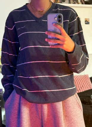 Sweat à rayures à manches longue y2k chic mode, marque: Japan Style, état: Très bon état, taille: S / 36 / 8, 10,00 €, 11,20 € Protection acheteurs incluse