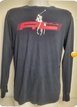 Tee-shirt manche longue bleu marine taille XL, marca: Ralph Lauren, estado: Muito bom, tamanho: XL, €14.90, €16.35 inclui Proteção do Comprador