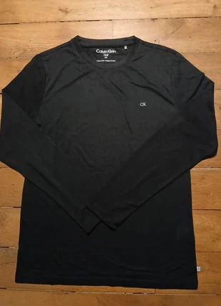 T-shirt manches longues Calvin Klein Noir Taille S, marque: Calvin Klein, état: Neuf sans étiquette, taille: S, 17,75 €, 19,34 € Protection acheteurs incluse