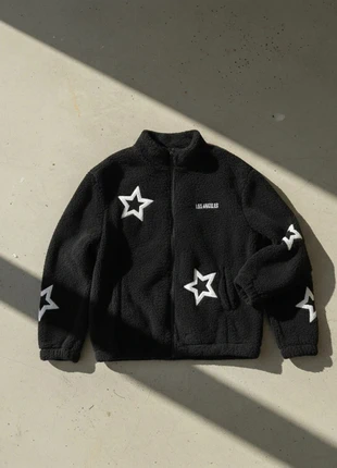 Veste polaire noire étoiles / streetwear / cosy / oversize / urban look / tendance / winterwear, marque: Northwave Studio, état: Très bon état, taille: M, 79,90 €, 84,60 € Protection acheteurs incluse