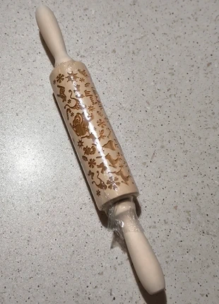 Mattarello decorativo in legno per pasticceria graffatura natalizia, marke: Mattarello decorativo, zustand: Sehr gut, 7,50 €, 8,58 € inklusive Vinted-Käuferschutz