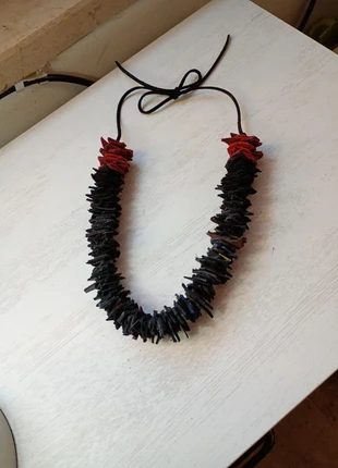 Collana in pelle, marque: Lavorazione Artigiana, état: Neuf sans étiquette, 4,00 €, 4,90 € Protection acheteurs incluse