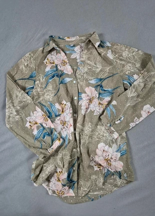 Chemise fleurie - coton - m, brand: sans marque, condition: Very good, size: M / 38 / 10, €3.00, €3.85 includes Buyer Protection