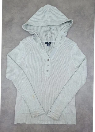 Pull à capuche gris Marque Tommy Hilfiger Taille L femme, brand: Tommy Hilfiger, condition: Very good, size: L / 40 / 12, €18.00, €19.60 includes Buyer Protection Pro