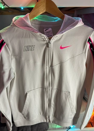 Nike Full Zip Jacket White Boys Large, brand: Nike, condition: Very good, size: 13 years / 158 cm, £10.00, £11.10 includes Buyer Protection