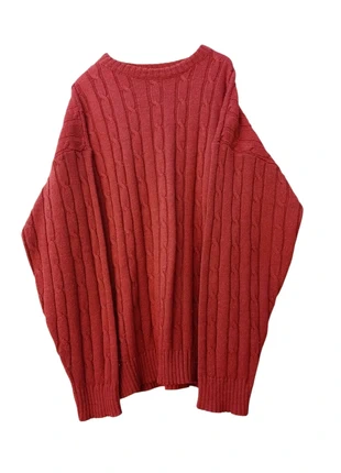 Pull torsadé en laine année 70, marque: Vintage Dressing, état: Très bon état, taille: XL, 35,00 €, 37,45 € Protection acheteurs incluse