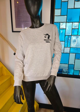 Sweat gris femme imprimé Unicorn Vibes - Tally Weijl - M, marke: Tally Weijl, zustand: Sehr gut, größe: M / 38 / 10, 5,00 €, 5,95 € inklusive Vinted-Käuferschutz