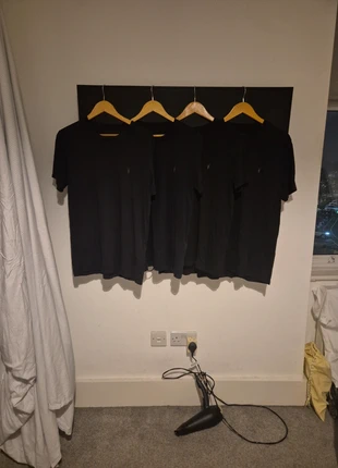 4x black t shirts, brand: All Saints, condition: New without tags, size: L, £20.00, £21.70 includes Buyer Protection