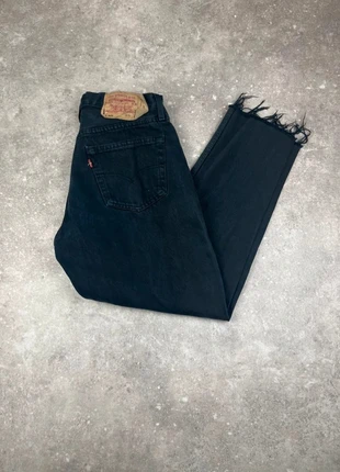 Jean Pantalon Jeans Levis 501 FR44 W34 L34 Homme Noir Coton Denim #L33, marke: Levi's, zustand: Sehr gut, größe: W34 | DE 50, 21,30 €, 23,07 € beinhaltet Vinted-Käuferschutz Pro