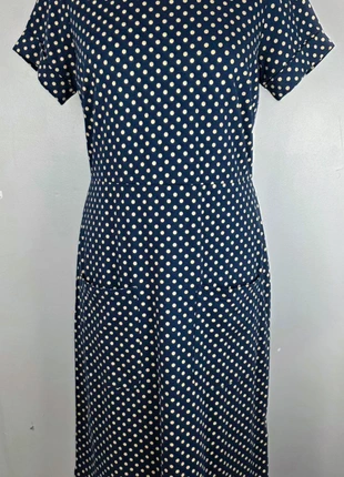 White Stuff Dress Size 10 Navy Blue Cream Polkadot Wedding Casual Work Evening, brand: White Stuff, condition: Very good, size: M / 10, £6.50, £7.53 includes Buyer Protection