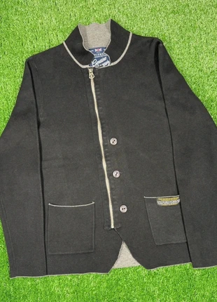 Scotch & Soda – Veste homme XL – Noir & gris – Double fermeture zip + boutons, marque: Scotch & Soda, état: Très bon état, taille: XL, 15,00 €, 16,45 € Protection acheteurs incluse