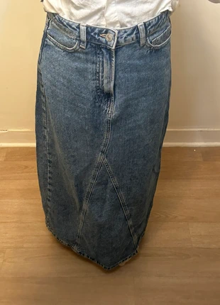 Jupe en jean 36, marca: Primark, estado: Muito bom, tamanho: S / 36 / 8, €7.00, €8.05 inclui Proteção do Comprador