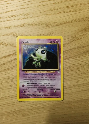 Celebi (Olografica), marque: Pokémon, état: Comme neuf, 60,00 €, 63,70 € Protection acheteurs incluse