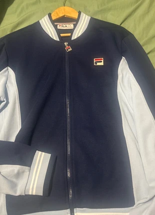 Navy and sky blue Fila track top, brand: FILA, condition: Very good, size: XL, €40.00, €42.70 includes Buyer Protection