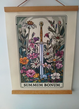 Affiche carte tarot the sun le soleil épée fleurs A3, staat: Heel goed, € 8,00, € 9,10 inclusief Kopersbescherming Pro