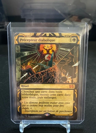 Demonic tutor precepteur diabolique VF archive mystique strixhaven magic the gathering mtg, marca: Magic: The Gathering, estado: Nuevo sin etiquetas, 42,00 €, 44,80 € Protección al comprador incluida